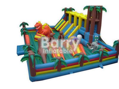 New Commerical Grade Jungle Theme Park ,Indoor Jumper Inflatable Playground  BY-IP-048